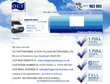 Tablet Screenshot of octmotorhomes.net